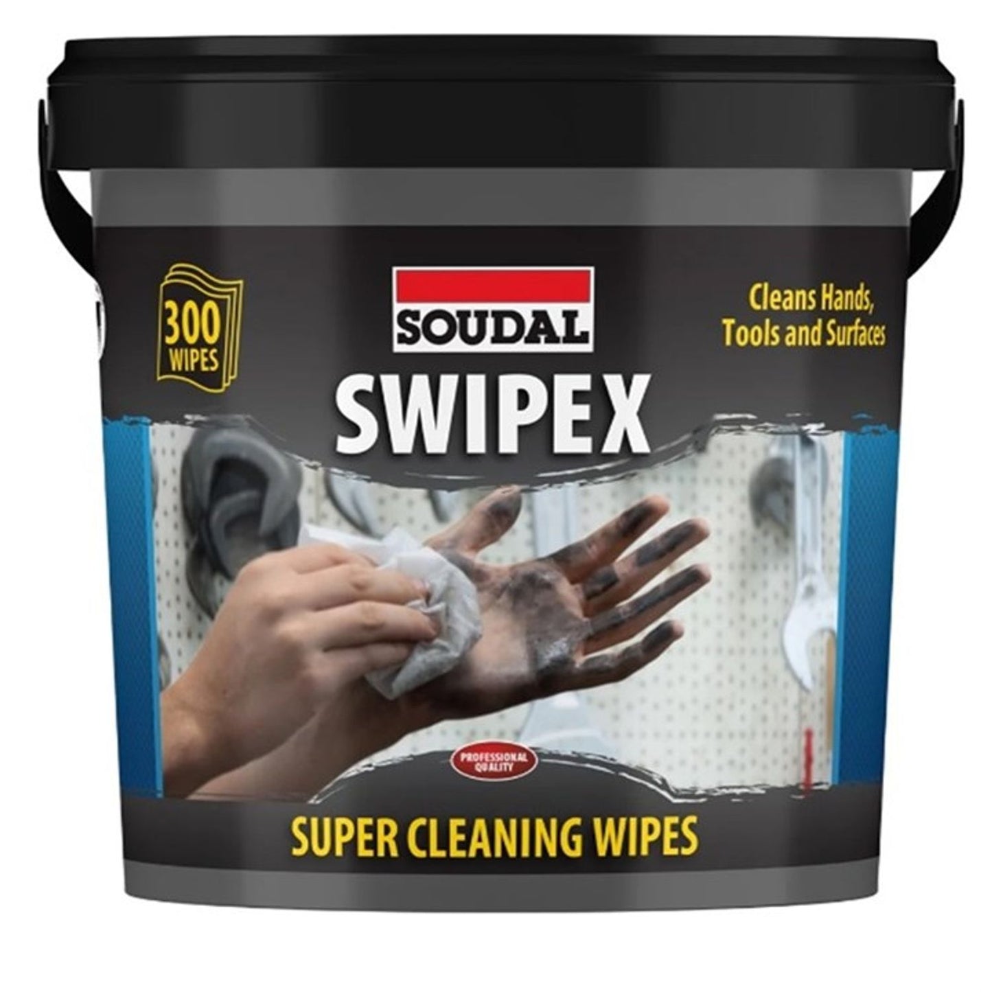 Soudal Swipex Wipes Mega Bucket (300) 169527