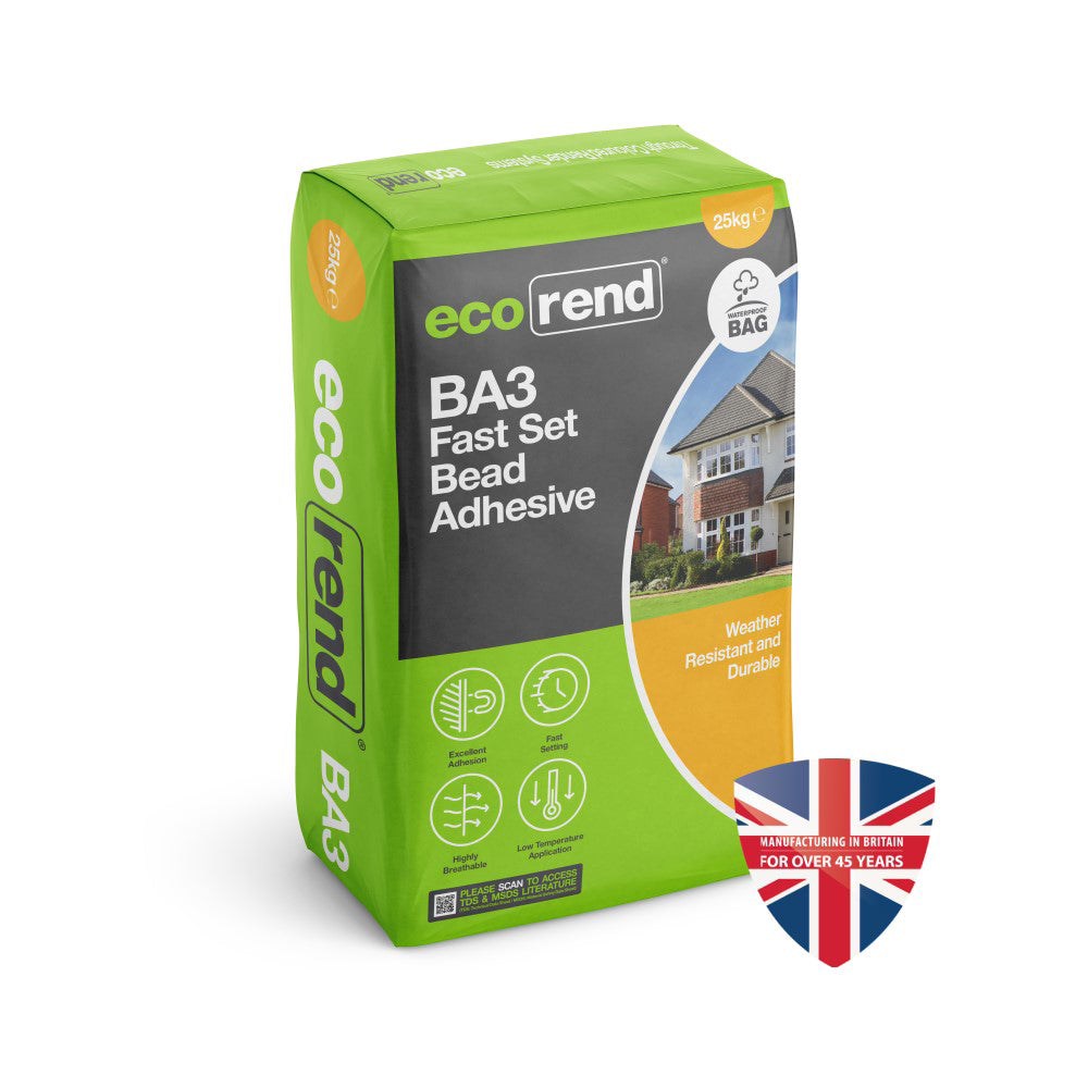 EcoRend BA3 Fast Set Bead Adhesive 25kg