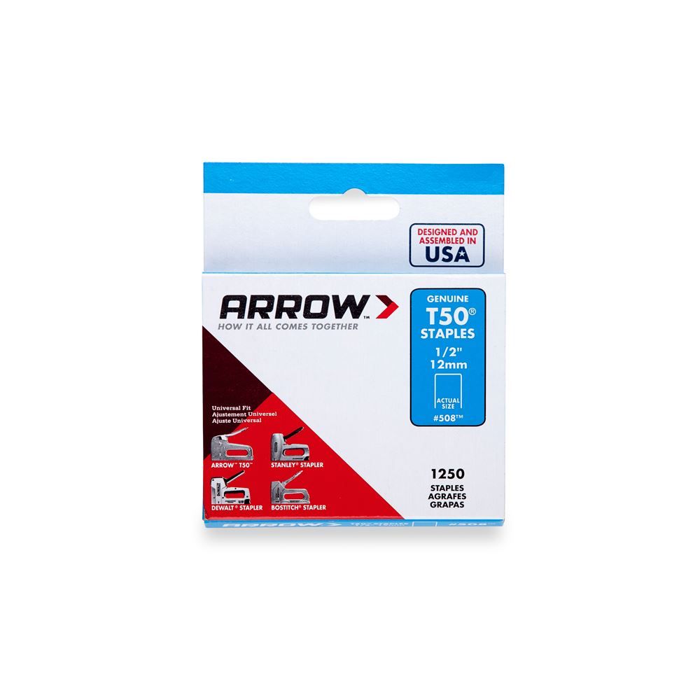 Arrow T50 Staples 12mm A50824