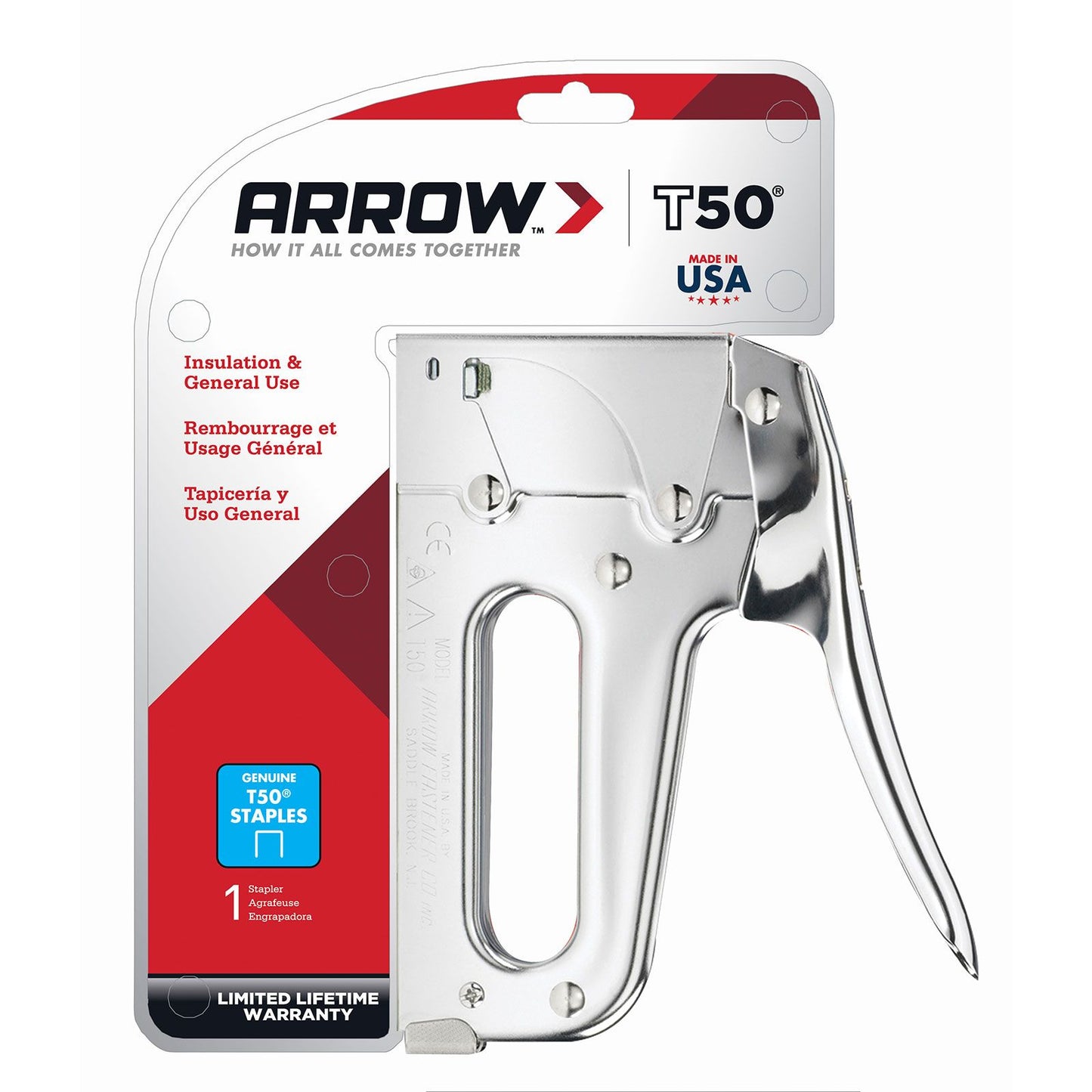 Arrow T50 HD Staple Gun AT50