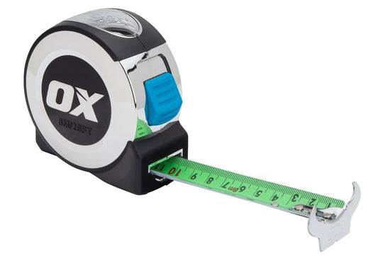 OX Pro Tape Measure 8m OX-P020908