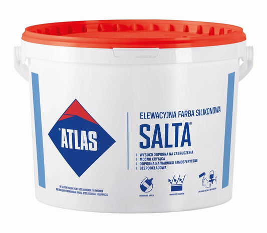 Atlas Salta Hybrid Paint White 10L