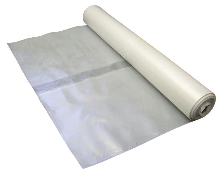 500 Gauge Polythene 25m X 4m Clear