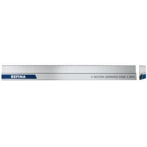 REFINA Alum h section serrated